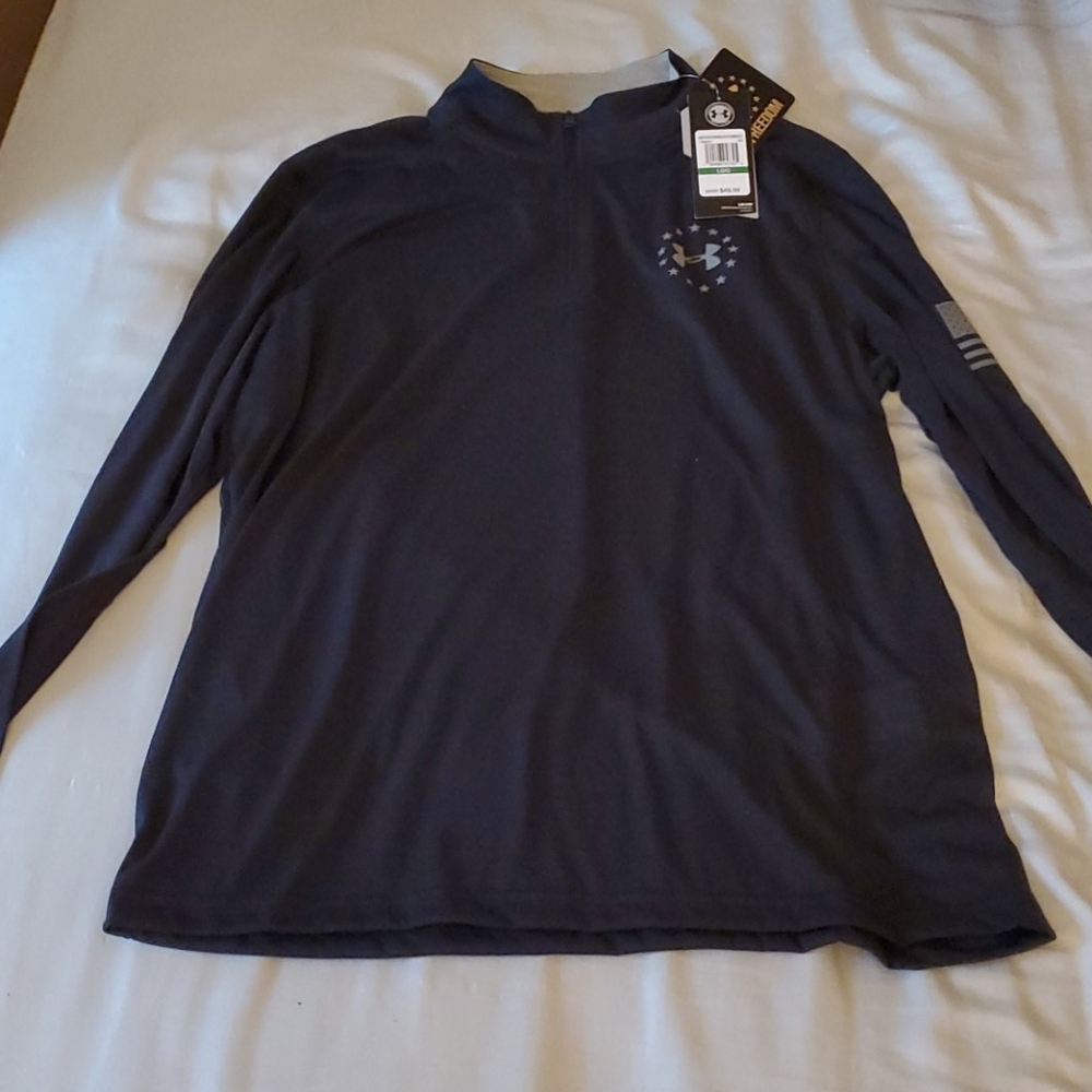 Large Long sleeve 1/4 zip